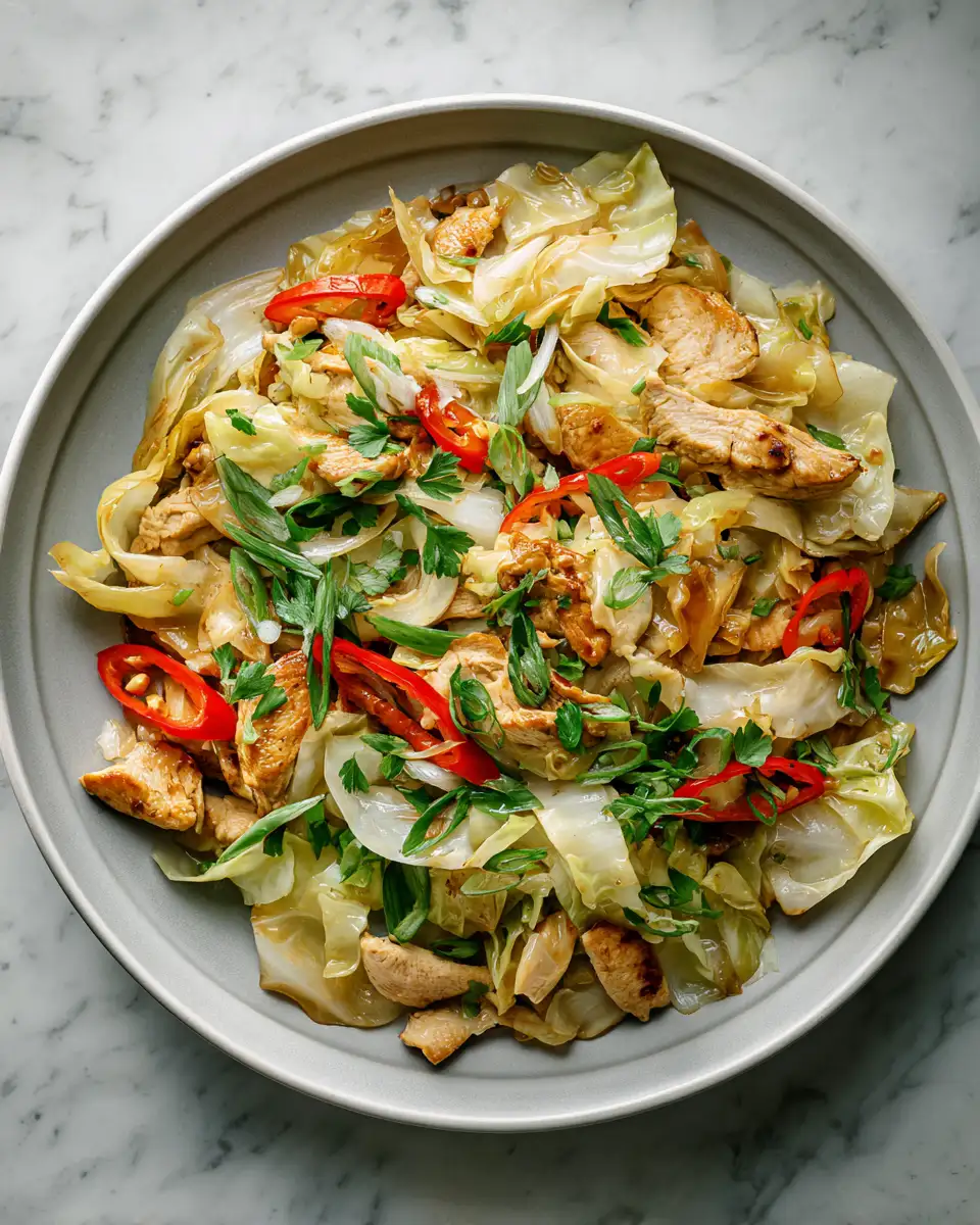 Quick and Easy Chicken Cabbage Stir Fry Recipe for Busy Weeknights - Featured Image