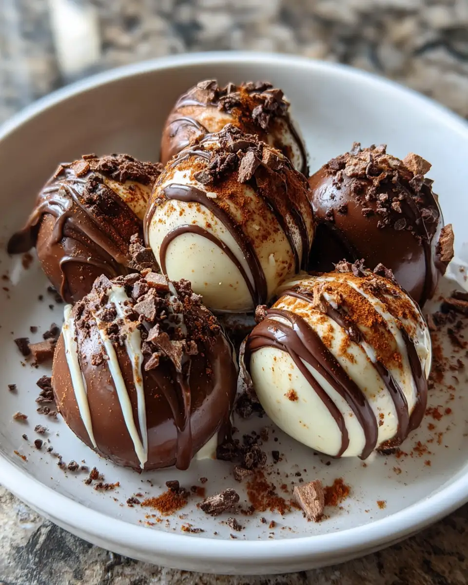 Final dish - Cupid's Cocoa Bombs The Ultimate Sweet Treat for Romance