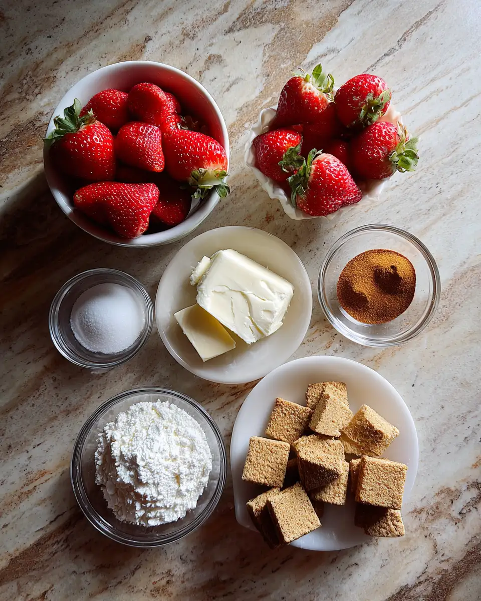 Ingredients for Irresistible Deviled Strawberry Hearts That Will Steal Your Sweetheart’s Heart