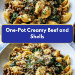 One-Pot Creamy Beef and Shells Recipe That Will Wow Your Taste Buds