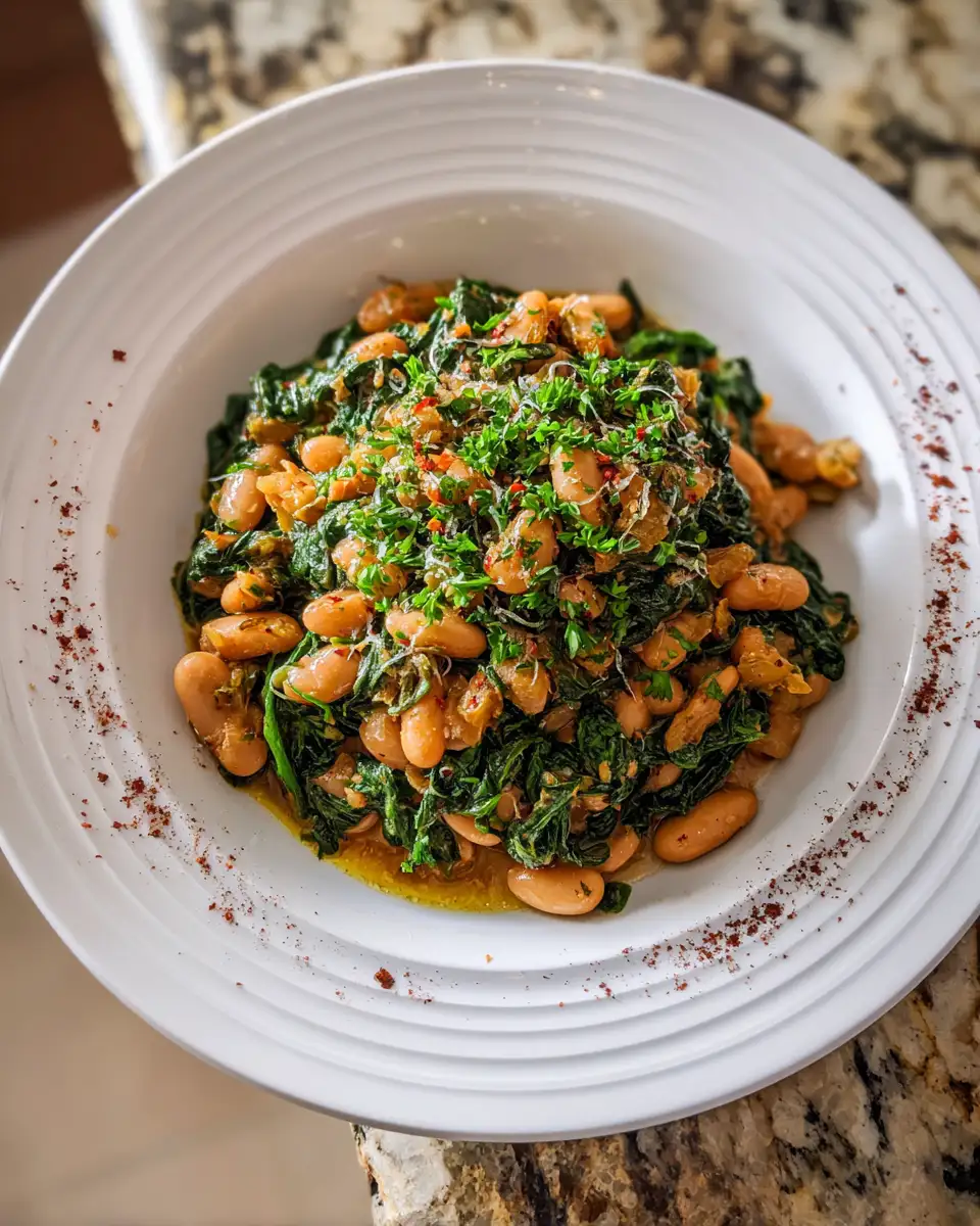Final dish - Deliciously Nutritious Spinach and White Beans Recipe You Need to Try