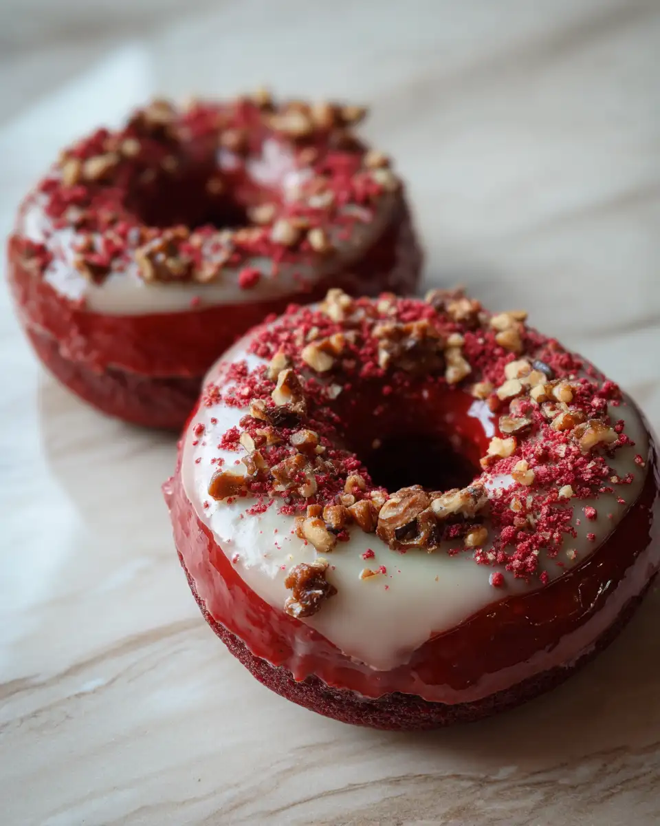 Final dish - Discover the Irresistible Charm of Velvet Donut Love Rings