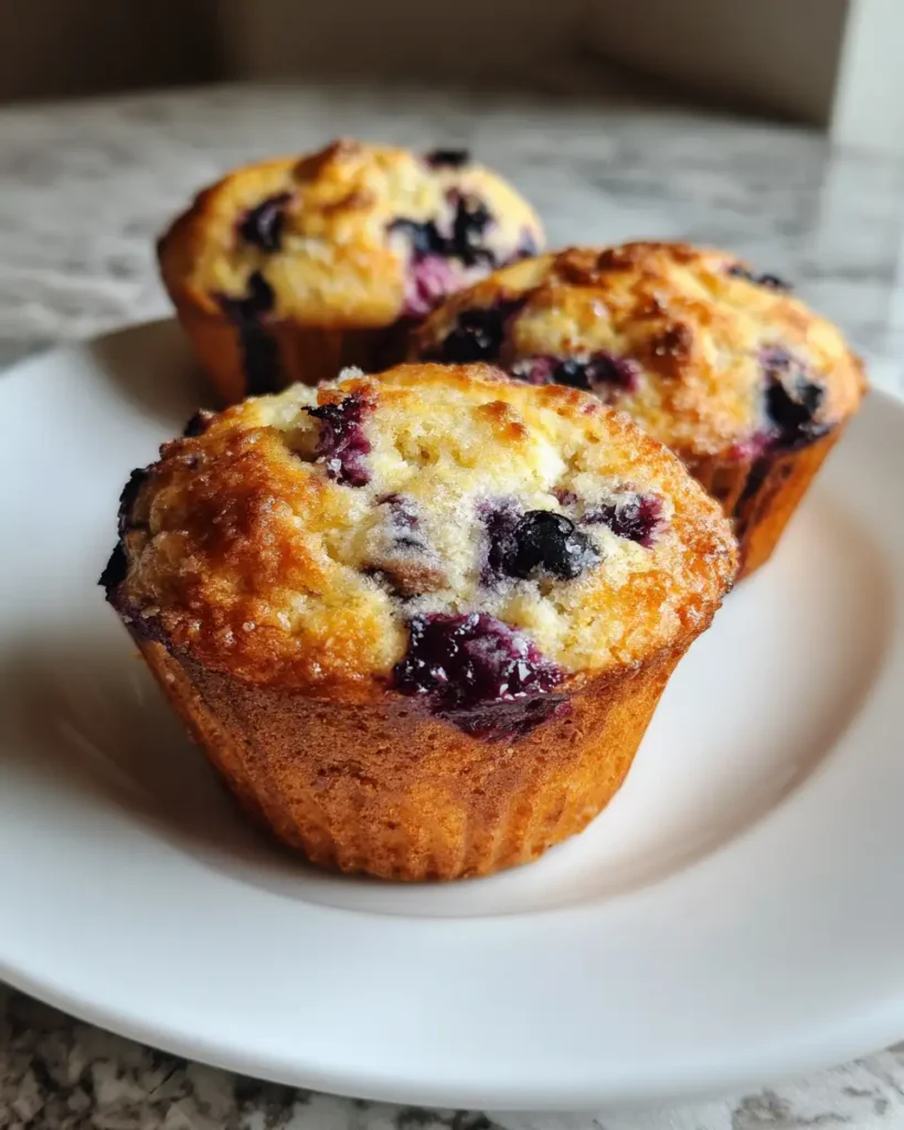 3-Ingredient High Protein Blueberry Muffins You Can Whip Up in Minutes - Featured Image