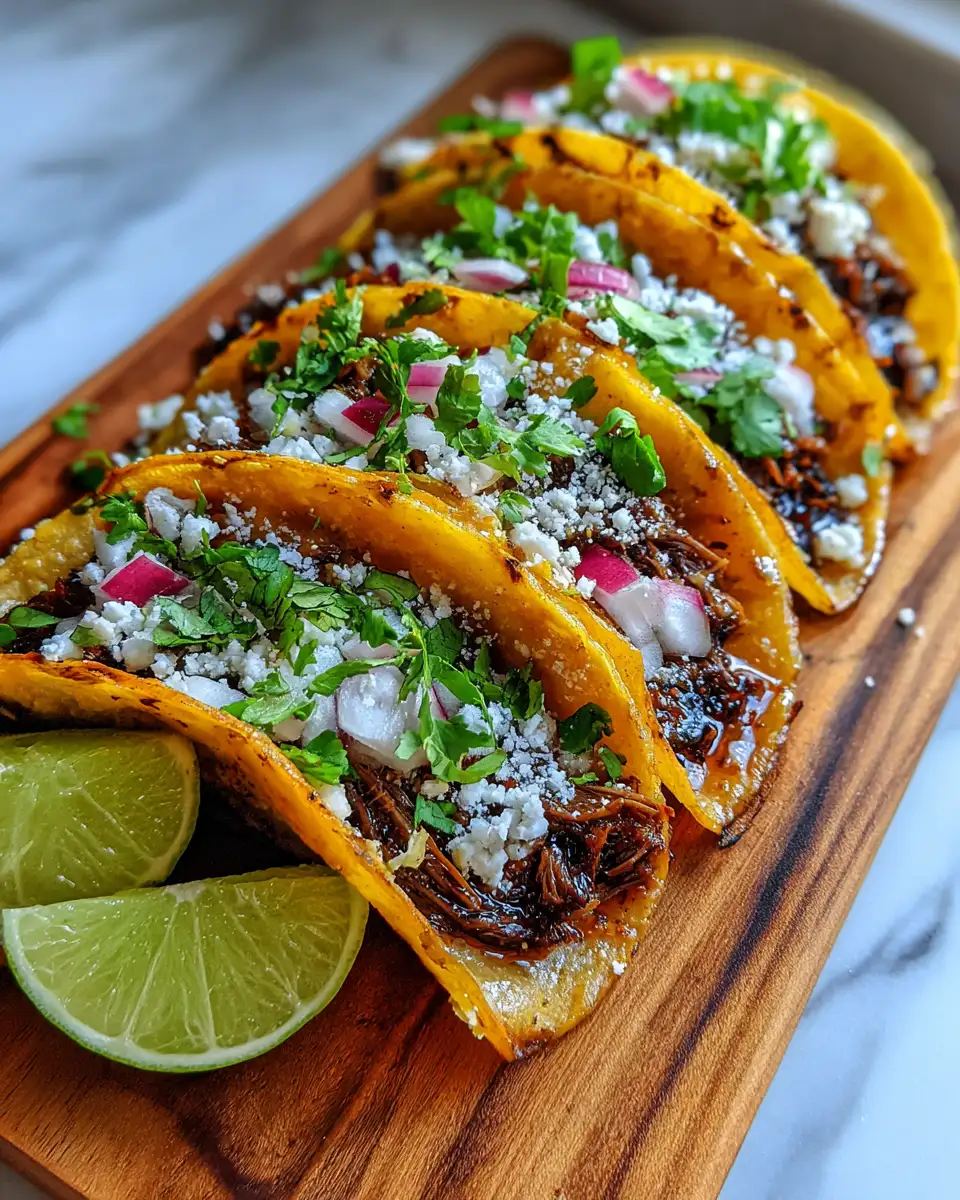 Final dish - Mouthwatering Beef Birria Tacos You Need to Try Today