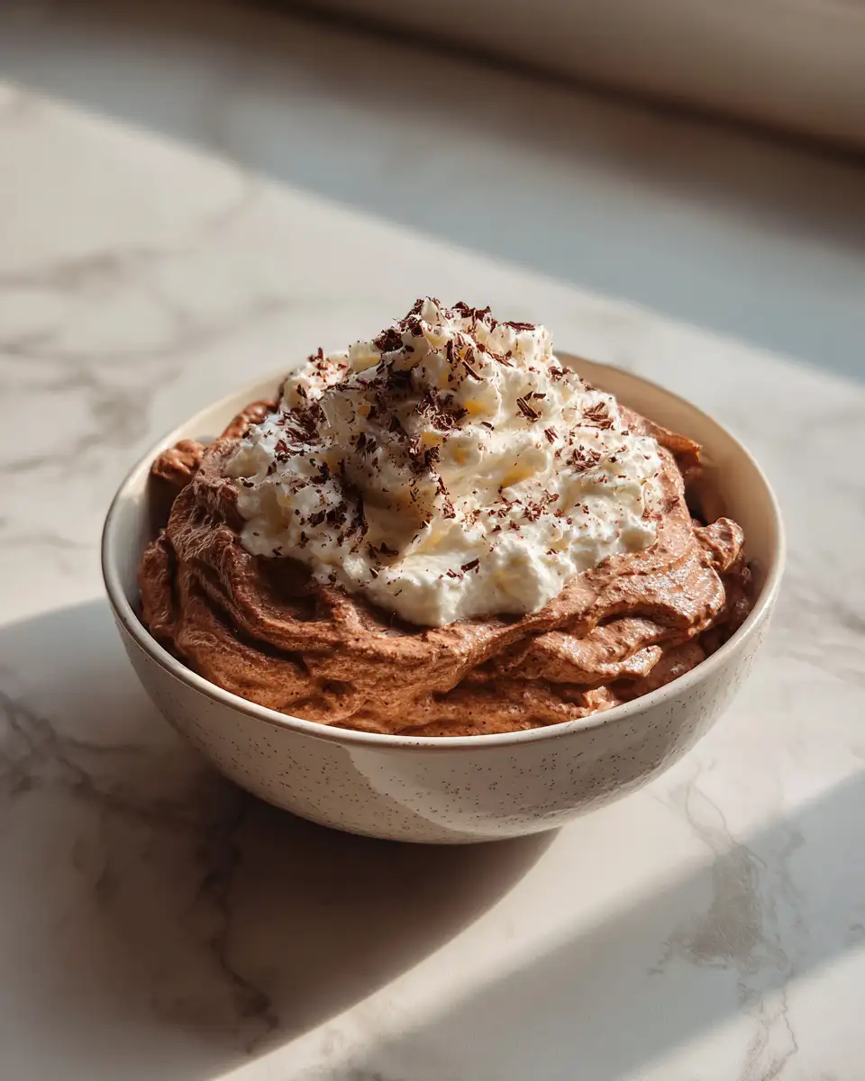 Final dish - Indulge in the Dreamy Delight of Chocolate Banana Fluff