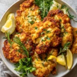 Crispy Chicken Cutlets with Lemon Garlic Butter Sauce That Will Wow Your Taste Buds - Featured Image