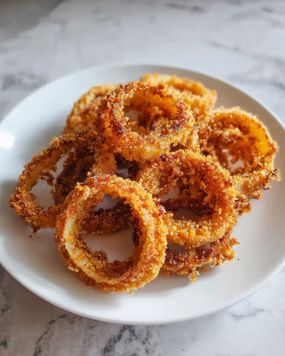 Final dish - The Ultimate Guide to Crispy Homemade Onion Rings You’ll Love
