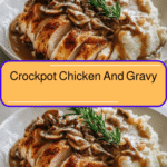 Comfort in a Bowl Crockpot Chicken and Gravy Made Easy
