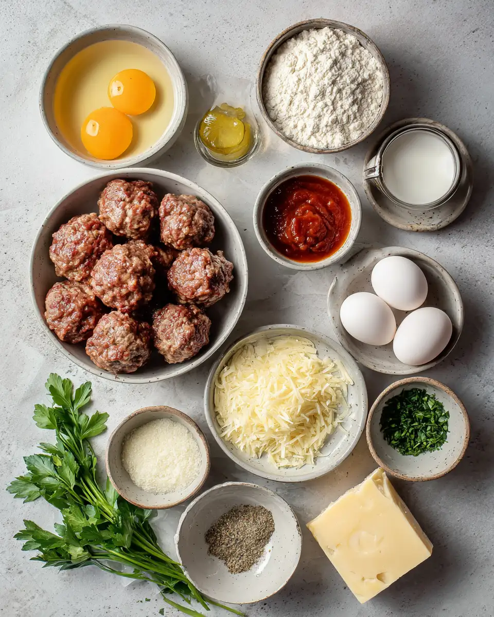 Ingredients for Irresistible Crockpot Mississippi Meatballs That Melt in Your Mouth