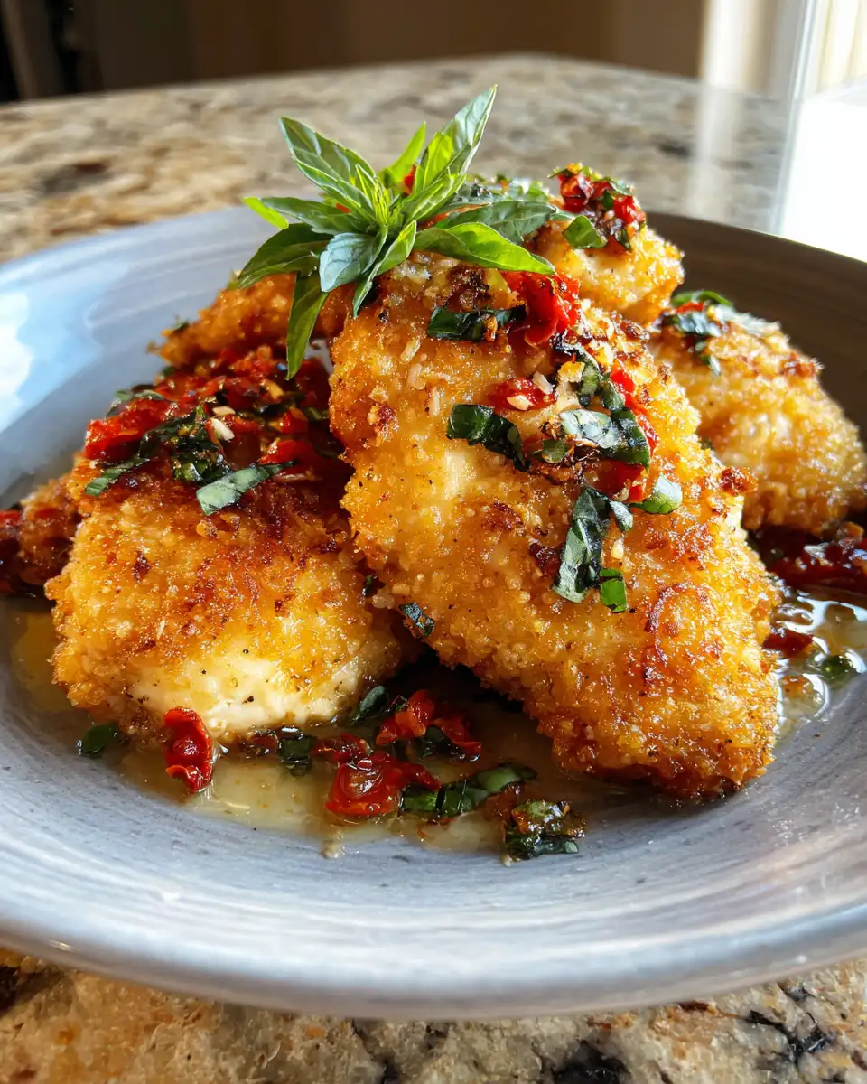 Final dish - Irresistibly Crunchy Parmesan Chicken Recipe You Need to Try