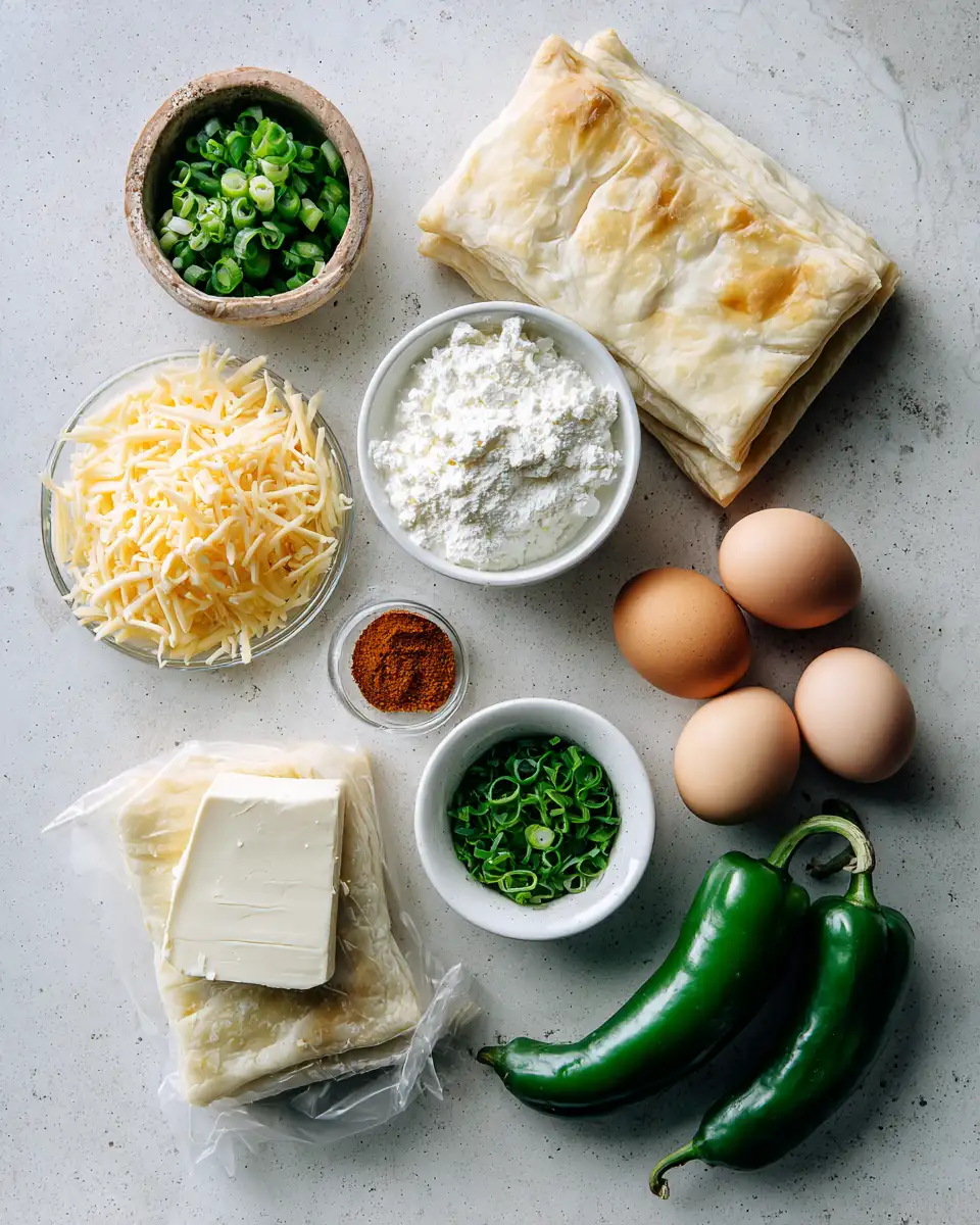 Ingredients for Irresistible Delicious Jalapeno Popper Twists You Need to Try