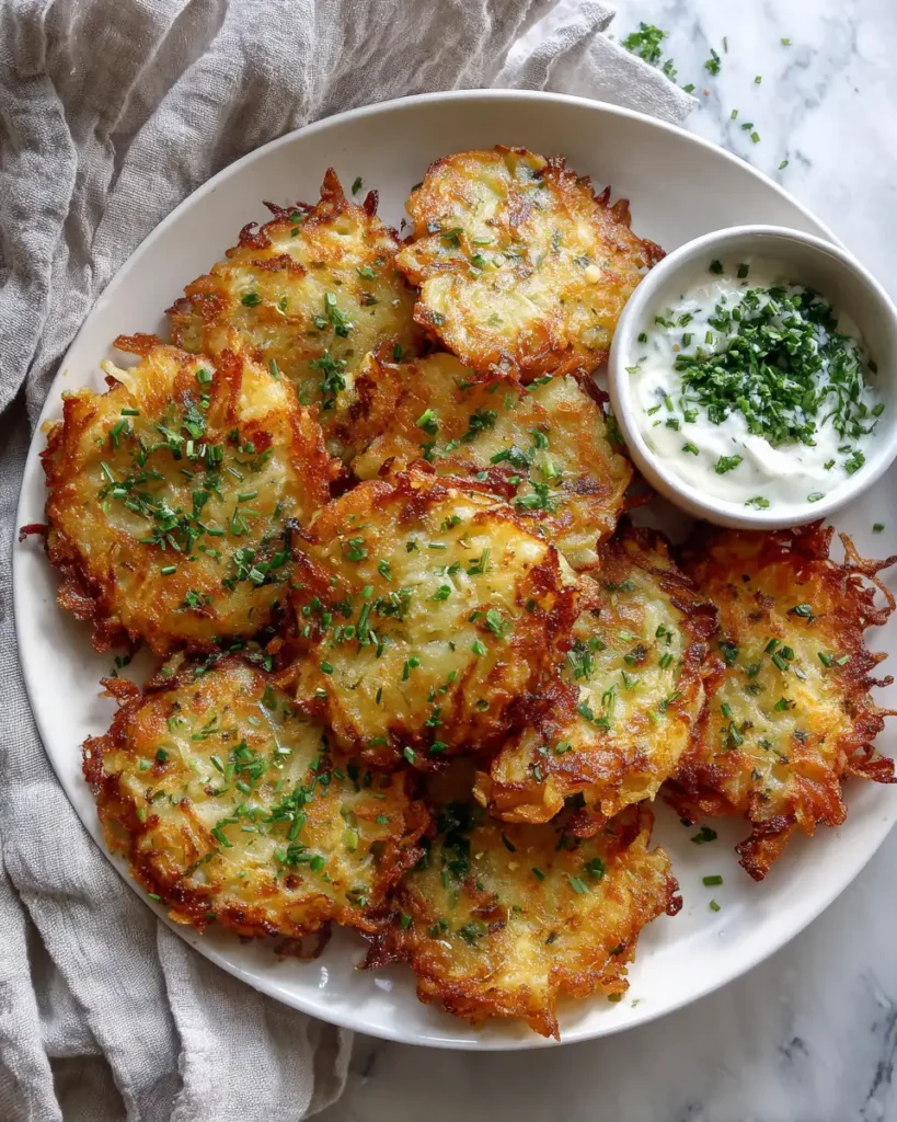 Master the Art of Easy Crispy Potato Pancakes for Perfectly Golden Bites - Featured Image