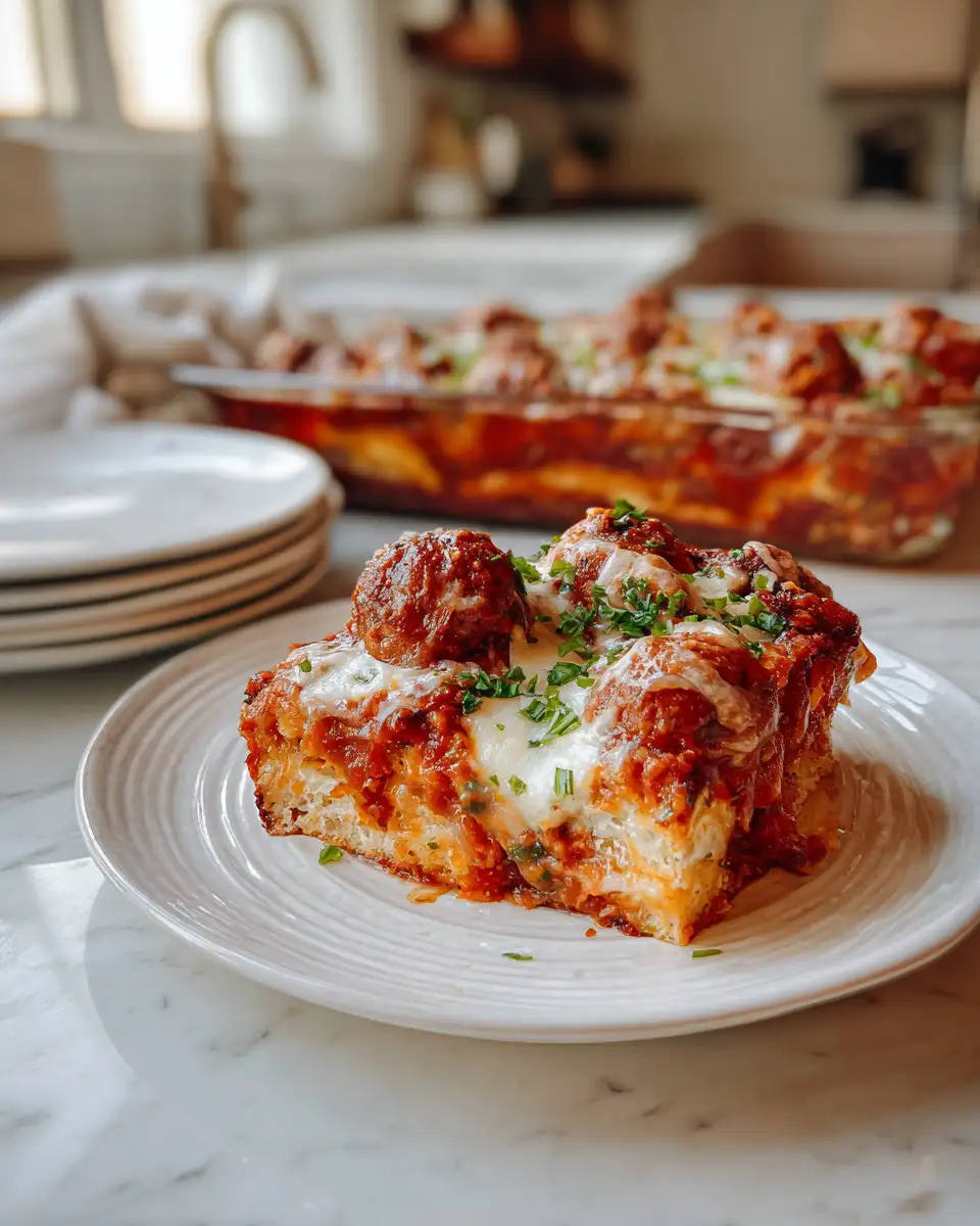 The Ultimate Easy Meatball Sub Casserole Recipe You Need to Try - Featured Image