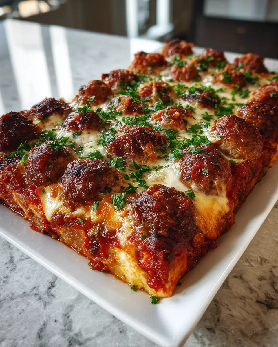Final dish - The Ultimate Easy Meatball Sub Casserole Recipe You Need to Try