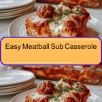 The Ultimate Easy Meatball Sub Casserole Recipe You Need to Try