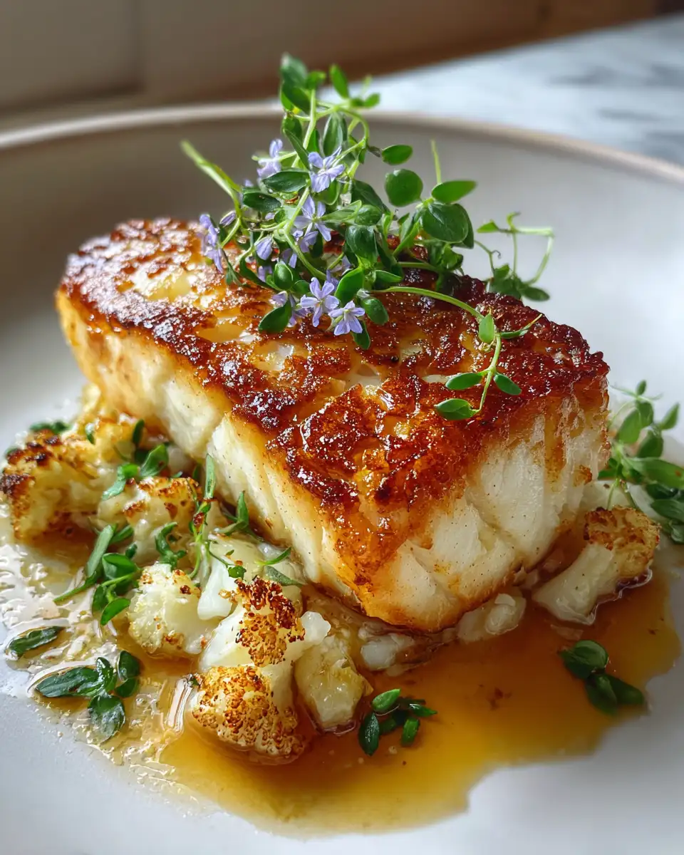 Master the Art of Golden Seared Cod for a Perfectly Crispy Delight - Featured Image