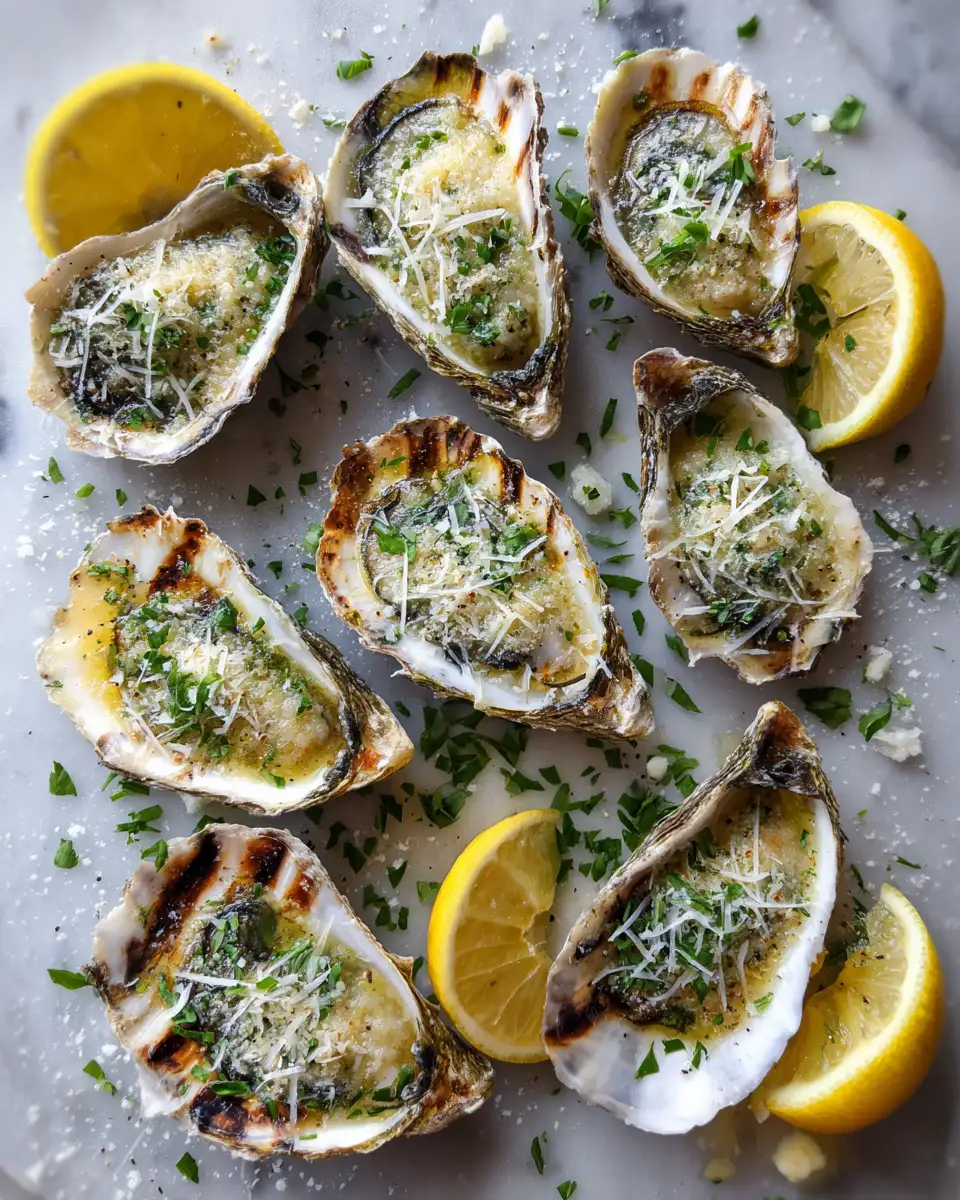 Ingredients for Irresistible Grilled Parmesan Garlic Oysters That Will Elevate Your Seafood Game