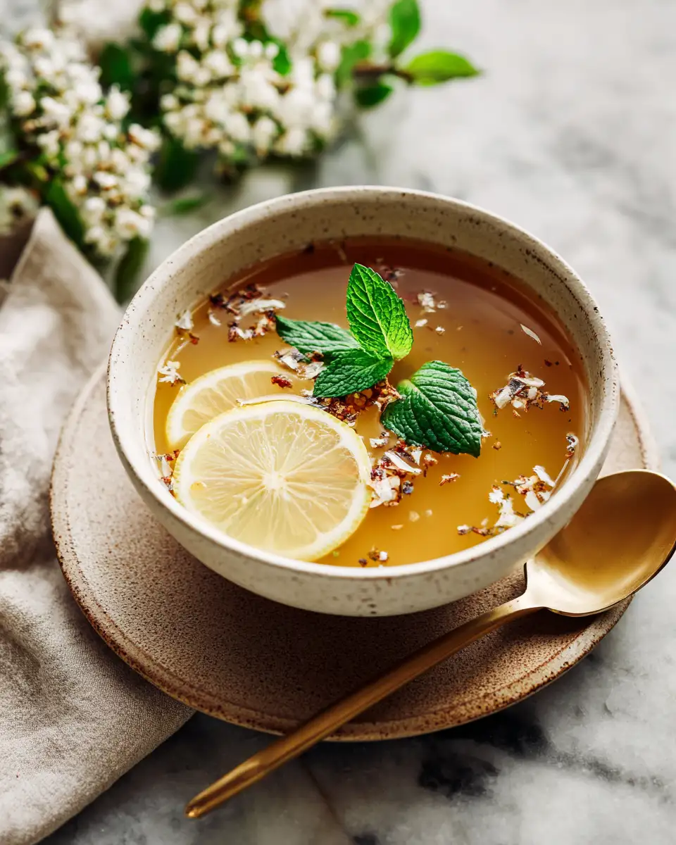 Revitalize Your Body with Healing Miso-Ginger Lemon Detox Broth - Featured Image