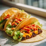 Korean-Style Smash Burger Tacos with Gochujang Mayo That Will Blow Your Mind - Featured Image