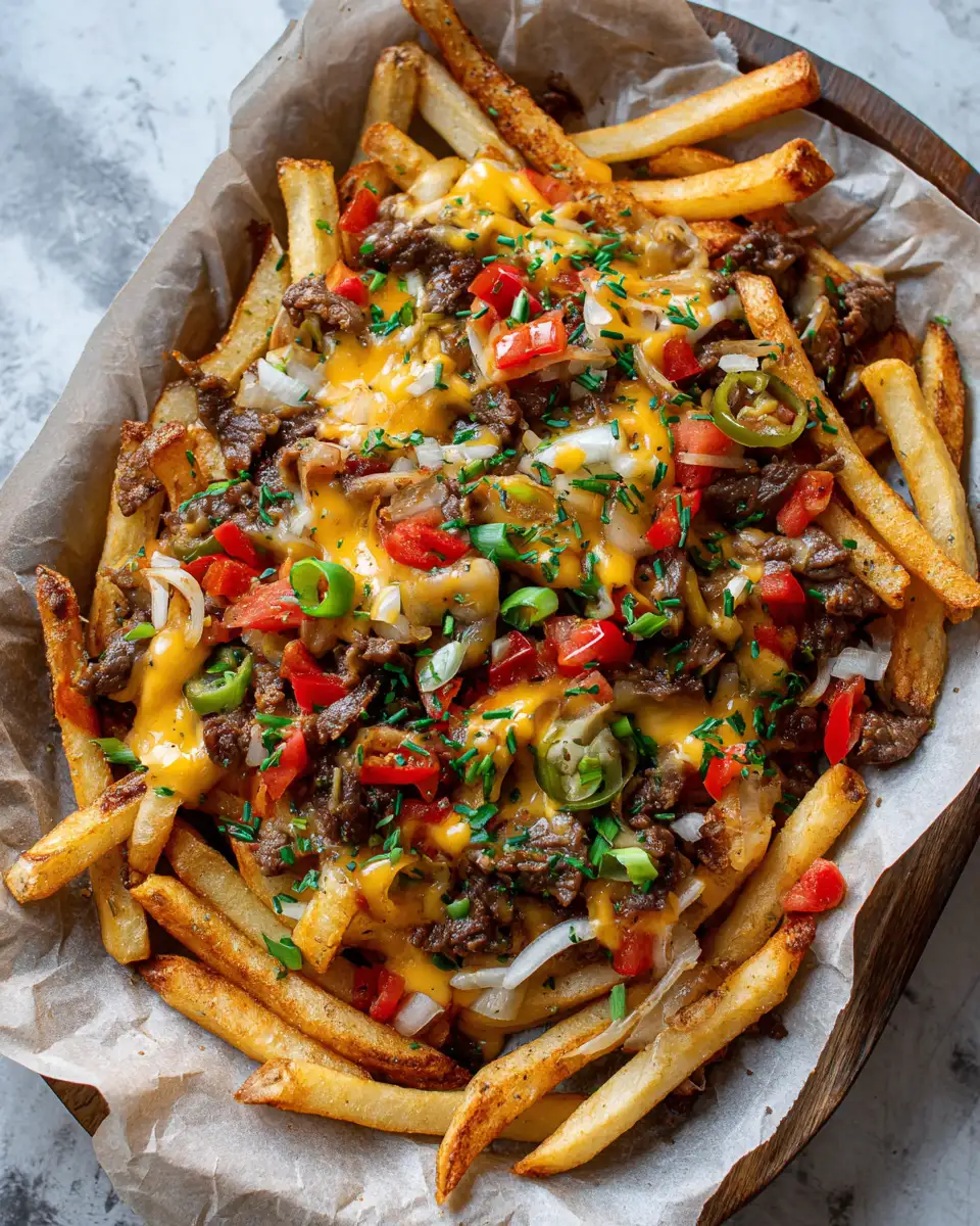 Ultimate Loaded Philly Cheesesteak Fries Recipe You Need to Try - Featured Image