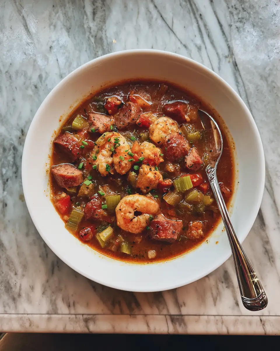 Authentic Louisiana Seafood and Sausage Gumbo Recipe That Will Warm Your Soul - Featured Image