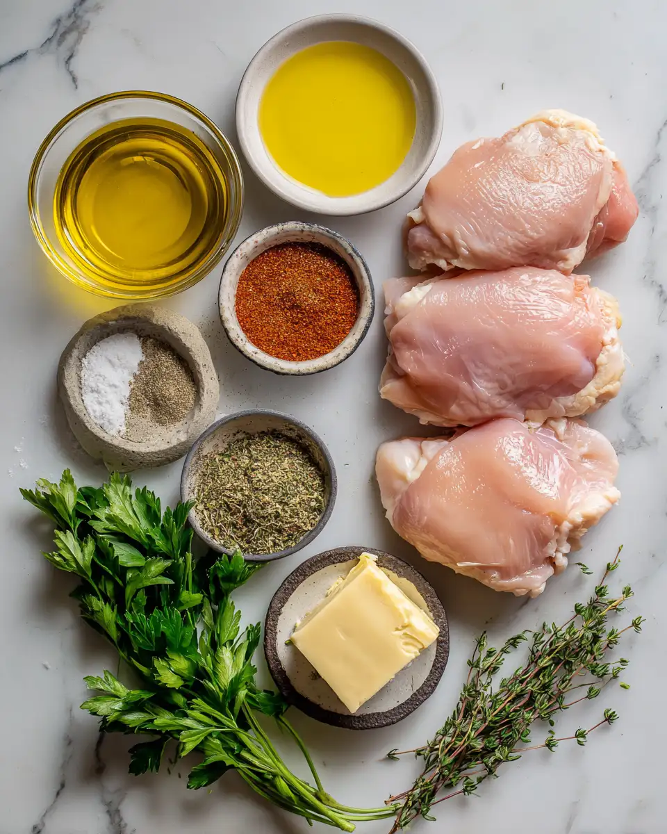 Ingredients for The Ultimate Guide to Melt In Your Mouth Chicken Recipes