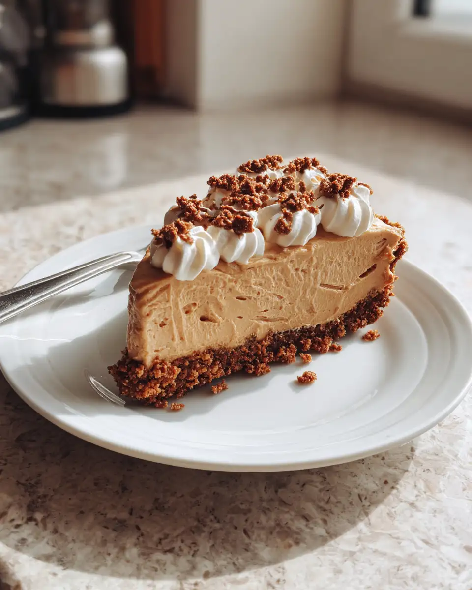 Final dish - Irresistible No Bake Peanut Butter Pie Recipe You Need to Try