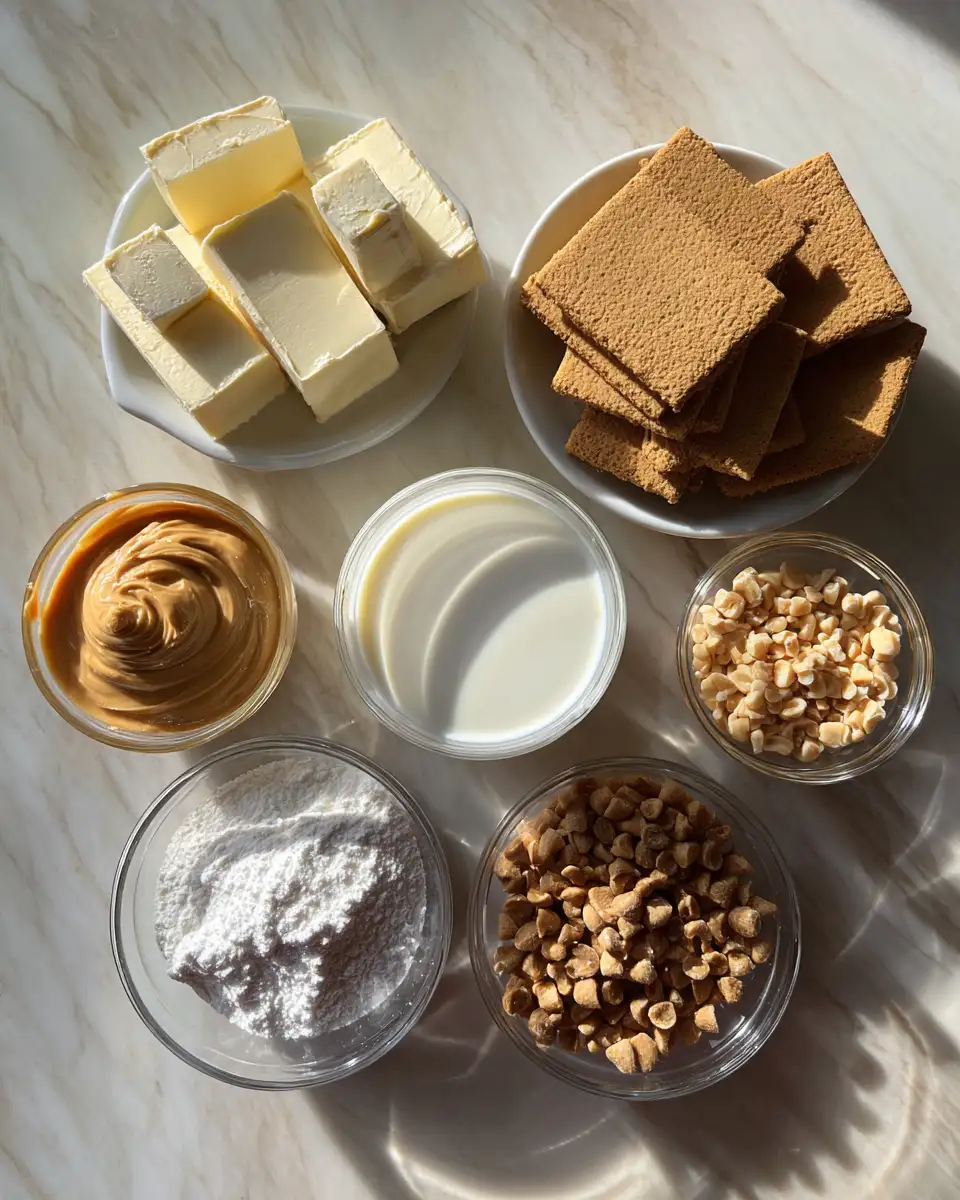 Ingredients for Irresistible No Bake Peanut Butter Pie Recipe You Need to Try