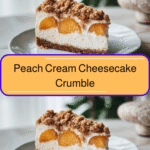 Irresistible Peach Cream Cheesecake Crumble Recipe You Need to Try