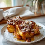Decadent Pear and Pecan Challah French Toast Bake to Elevate Your Breakfast Game - Featured Image