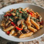 Ultimate Philly Cheesesteak Pasta Recipe That Will Blow Your Mind - Featured Image