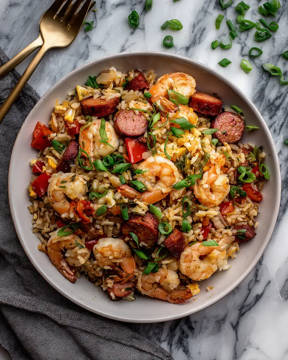 Shrimp Sausage Dirty Rice Recipe That Will Elevate Your Dinner Game fashionstation - Featured Image