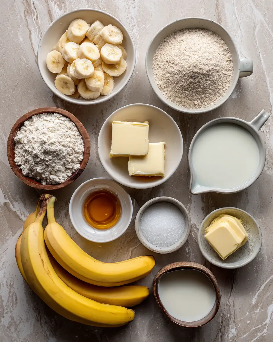 Ingredients for Irresistible Southern Banana Cobbler Recipe You Need to Try