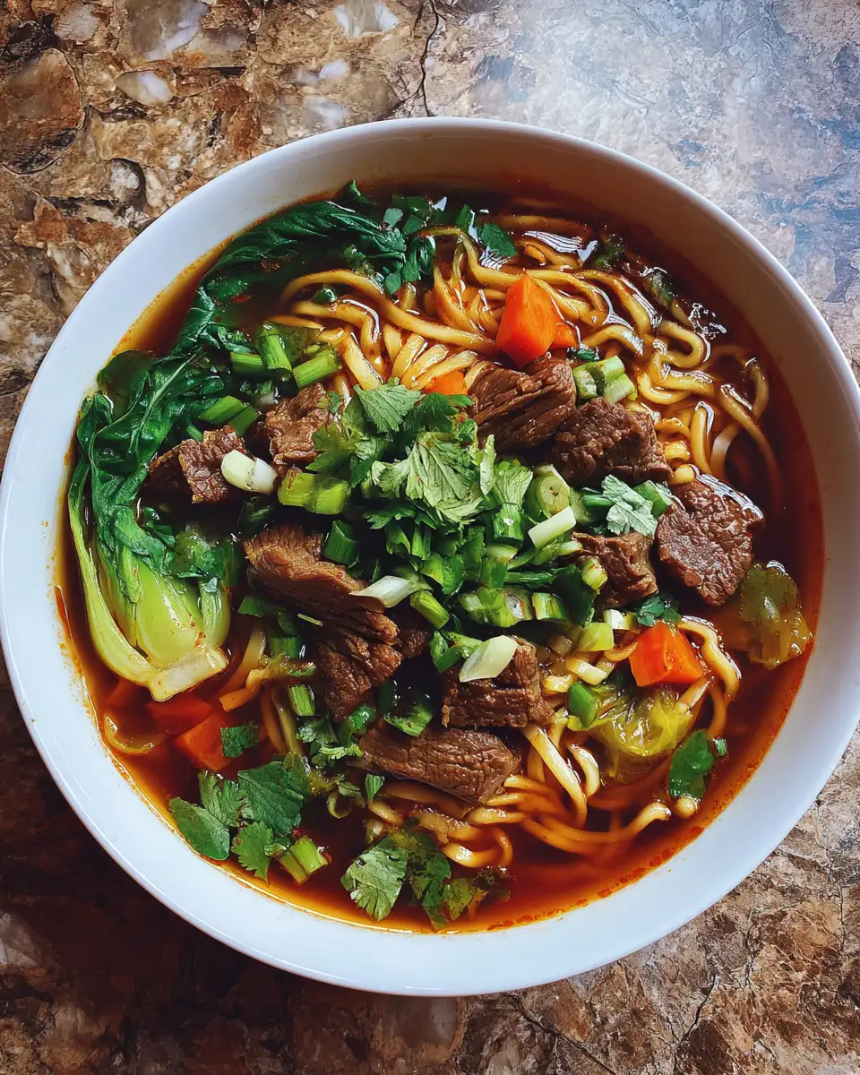 Fiery Flavor Explosion Spicy Thai-Inspired Beef Noodles to Savor - Featured Image
