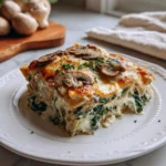Creamy Spinach and Mushroom White Lasagna Recipe to Savor - Featured Image