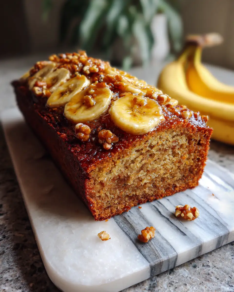 Final dish - Tropical Banana Pineapple Bread with Coconut and Nuts That Will Transport You to Paradise