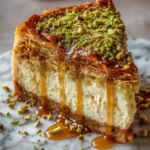 Irresistible Baklava Pistachio Cheesecake Recipe That Will Wow Your Taste Buds - Featured Image
