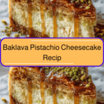 Irresistible Baklava Pistachio Cheesecake Recipe That Will Wow Your Taste Buds