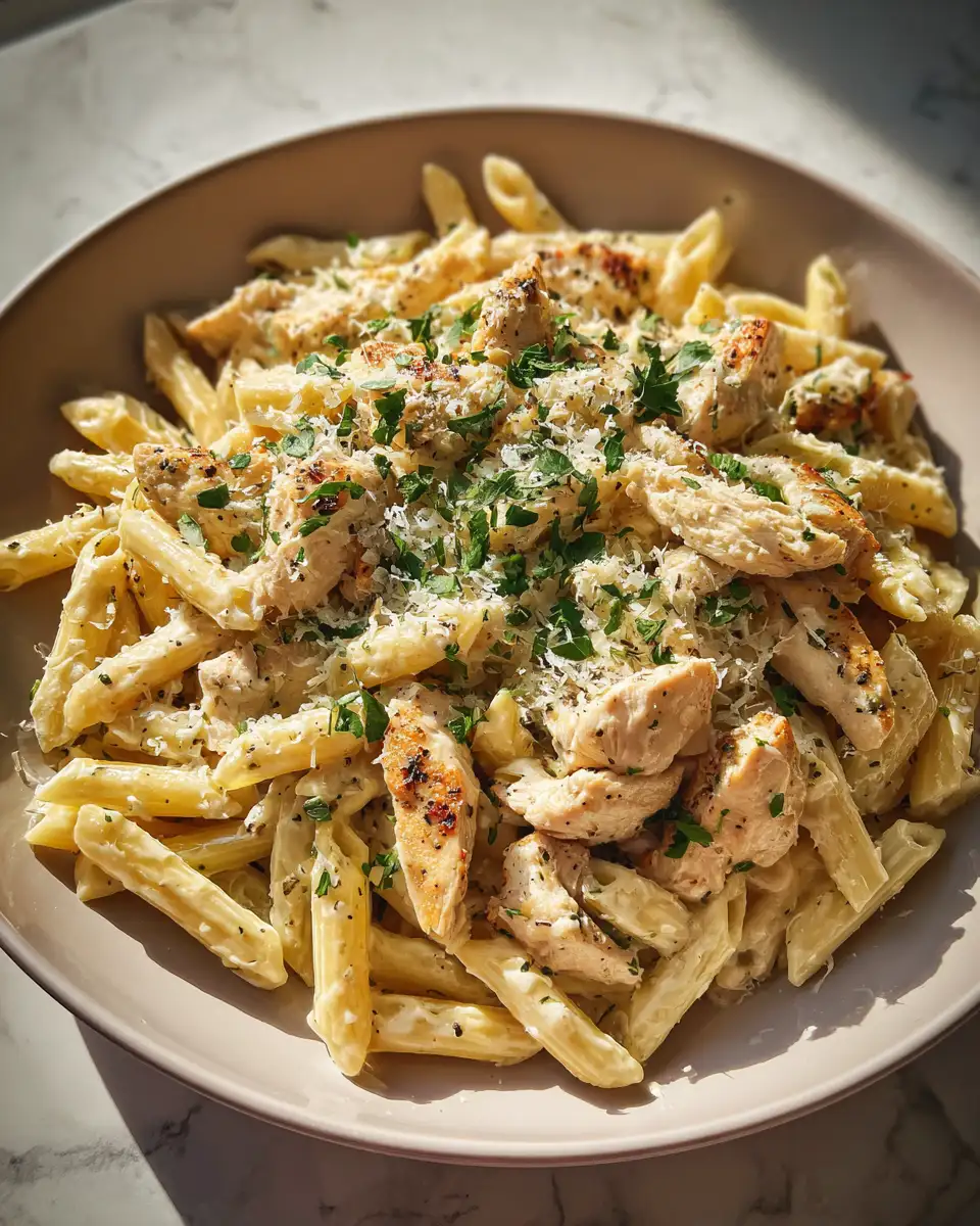 Irresistible Creamy Garlic Parmesan Chicken Pasta Recipe You Need to Try - Featured Image