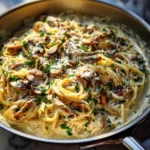 Irresistible Creamy Tuscan Mushroom Pasta Skillet Recipe You Need to Try - Featured Image