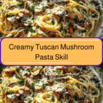 Irresistible Creamy Tuscan Mushroom Pasta Skillet Recipe You Need to Try