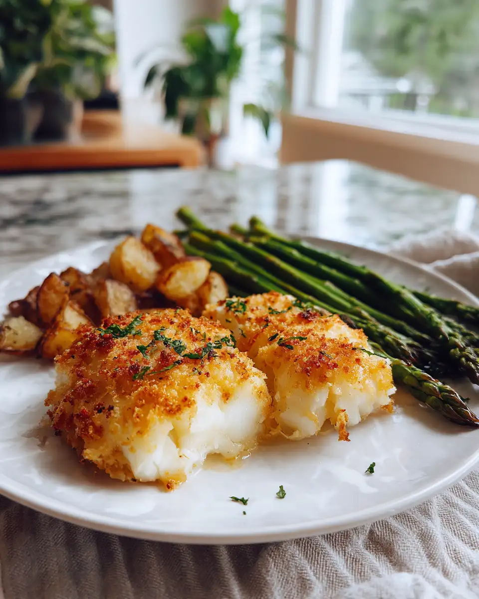 Crispy Air Fryer Parmesan Cod That Will Elevate Your Dinner Game - Featured Image