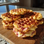 Delicious Ham and Cheese Chaffles Recipe That Will Wow Your Taste Buds - Featured Image