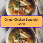 Warm Up Your Soul with Ginger Chicken Soup with Garlic
