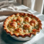 Golden Chicken Pot Pie with Buttery Crust A Comfort Food Classic - Featured Image
