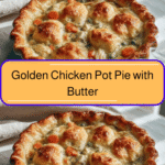 Golden Chicken Pot Pie with Buttery Crust A Comfort Food Classic