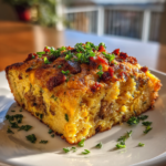 Hearty Southern Loaded Cornbread Casserole Recipe That Will Warm Your Soul - Featured Image