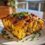 Hearty Southern Loaded Cornbread Casserole Recipe That Will Warm Your Soul - Featured Image