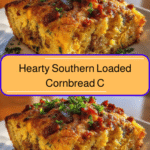 Hearty Southern Loaded Cornbread Casserole Recipe That Will Warm Your Soul