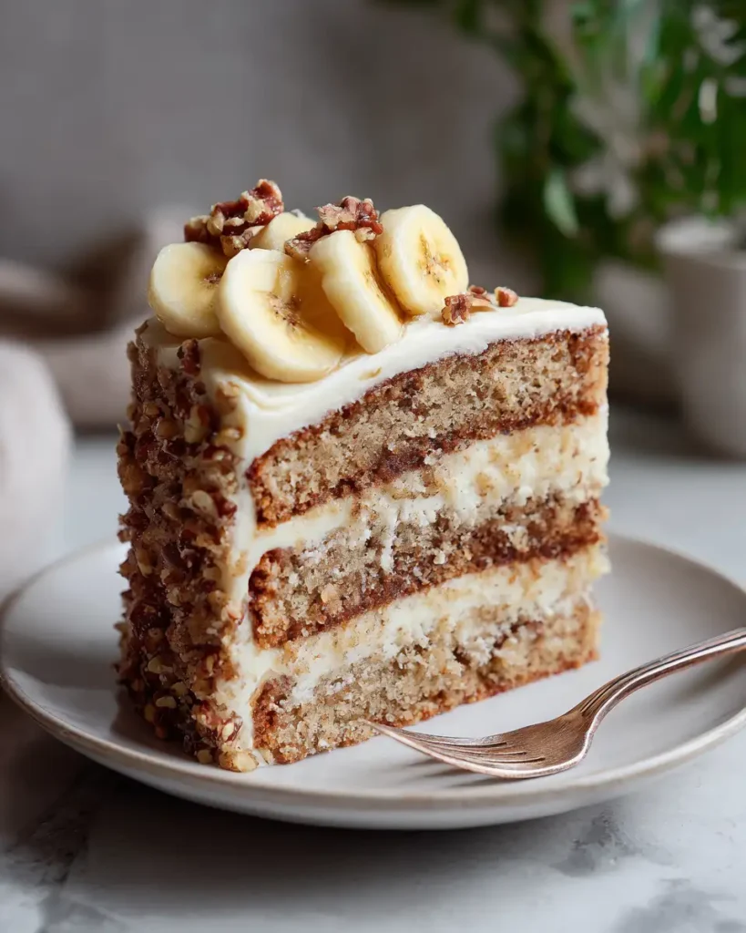 Heavenly Banana Walnut Cream Cake A Decadent Delight You Can’t Resist - Featured Image